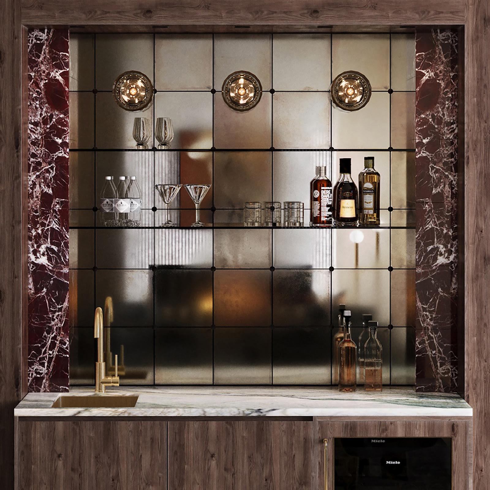 Bijoux Crystal Flush Mount / Sconce | Regina Andrew Detroit